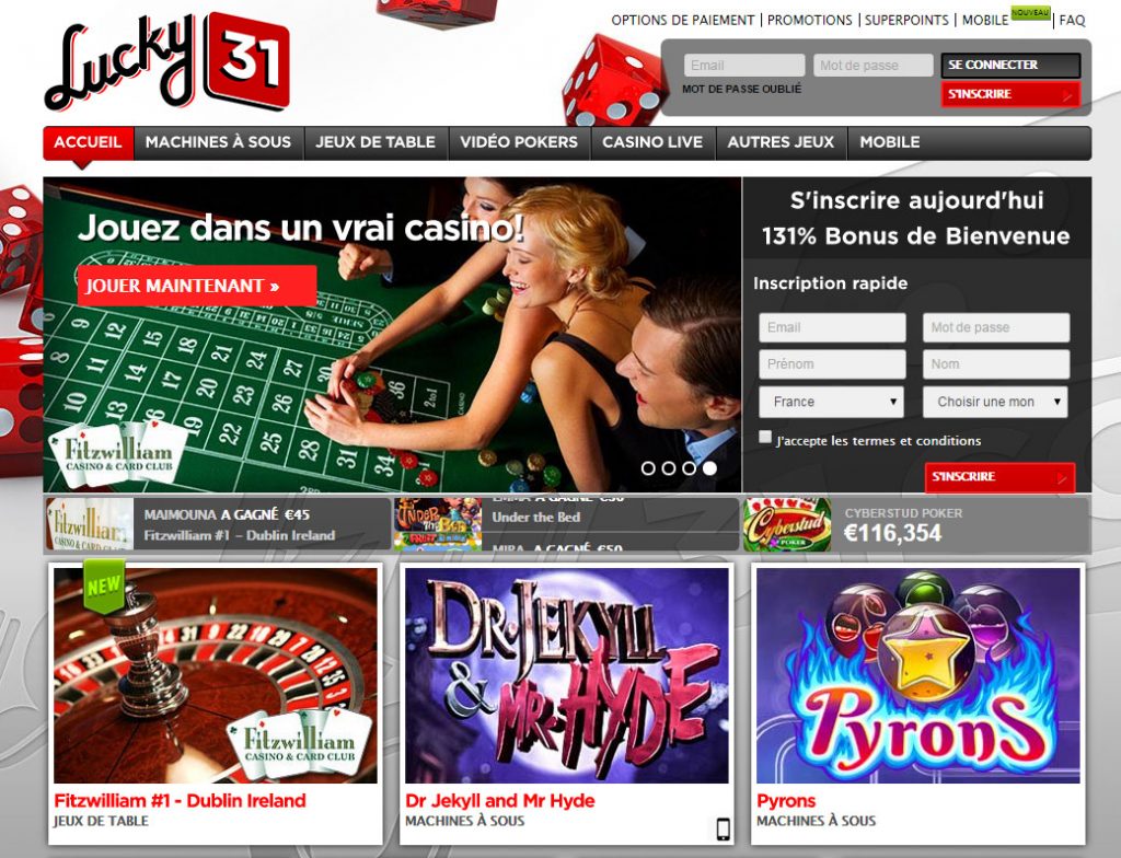 Casino Lucky 31